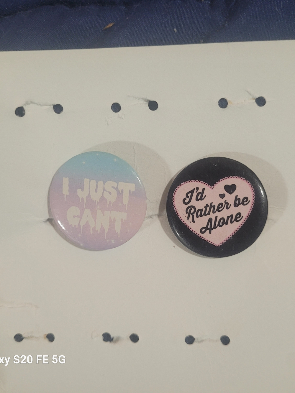 Cute Quote Pin Set